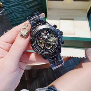 SALE BỎ MẪU ĐỒNG HỒ NAM TRUNG CẤP ROLÉT ĐEN GIẢ CƠ