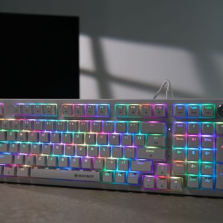 Bàn phím cơ gaming Nasun NS-050 có LED kết nối dây USB-Type C