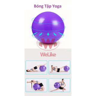 SP128 -Bóng tập yoga - TRƠN