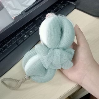 BÔNG TẮM LƯỚI HÌNH NƠ