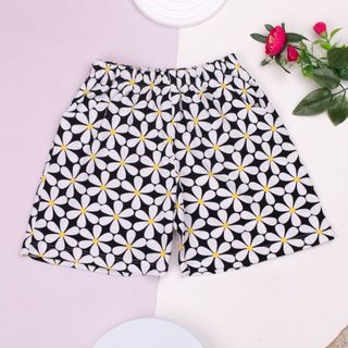Quần đùi bé gái, quần cộc cotton cho bé gái 10-32kg, thấm hút tốt, thoáng mát