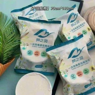 KHĂN TẮM NÉN COTTON DÙNG MỘT LẦN
