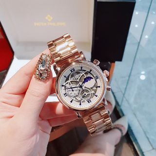 SALE BỎ MẪU ĐỒNG HỒ NAM TRUNG CẤP PHATEK MẶT KÍNH ÁNH THỦY