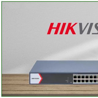 Switch mạng thông minh 24 cổng PoE Gigabit HIKVISION DS-3E1526P-EI