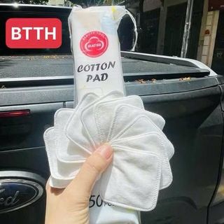 BÔNG TẨY TRANG NATSU COTTON PAD 150 MIẾNG