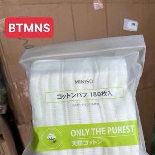 BÔNG TẨY TRANG MINISO 180 MIẾNG