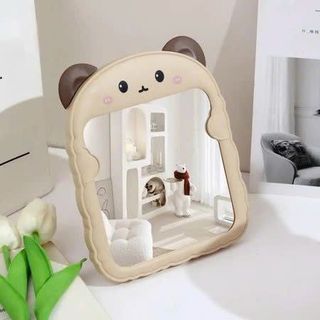GƯƠNG TRANG ĐIỂM ĐỂ BÀN HÌNH GẤU
