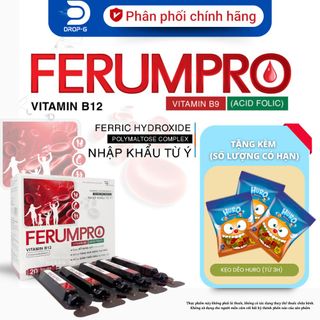 Siro Bổ sung sắt [Ferum Pro] -H/20 ống ferumpro
