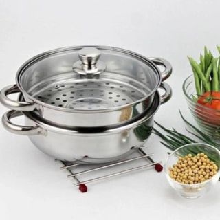 NỒI HẤP INOX 2 TẦNG SIZE 28CM