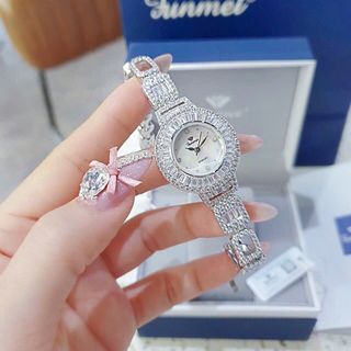 ĐỒNG HỒ NỮ CHÍNH HÃNG FUNMEI F2062 ĐÍNH ĐÁ PHA LÊ FULLBOX TEM
HÃNG