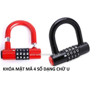 Khóa Mật Mã Chữ U 4 Số
