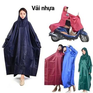 ÁO MƯA CÁNH DƠI XẺ TÀ VẢI NHỰA