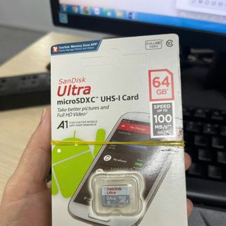 Thẻ nhớ sandisk 64g - hàng công ty
