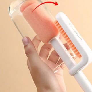 BÀN CHẢI VỆ SINH CHAI LỌ 3IN1 TIỆN LỢI