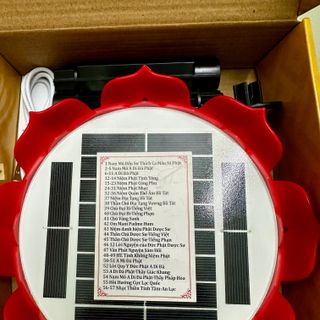 MÁY NGHE PHÁP NĂNG LƯỢNG MẶT TRỜI 57bài 🙏Hỗ trợ khe cắm thẻ (loại lớn )