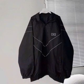 Áo Khoác Dù Nam Nữ Unisex 2 Lớp Dày Dặn Full Zip Phối Sọc Phát Sáng Dạ Quang Cực Đẹp