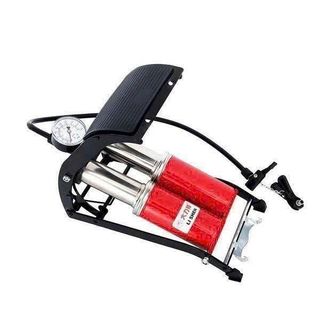 BƠM CHÂN ĐÔI CÓ ĐỒNG HỒ TWIN BARREL FOOT PUMP