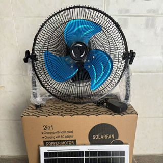 Quạt tích điện năng lượng mặt trời