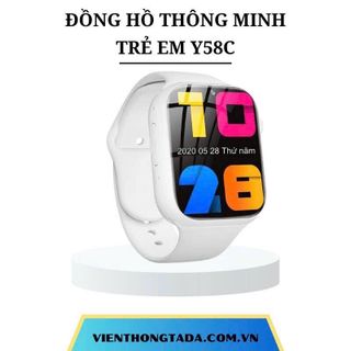 ĐỒNG HỒ CẢM ỨNG CAO CẤP TRẺ EM Y58C MẠNG 4G ĐỊNH VỊ