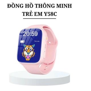 ĐỒNG HỒ CẢM ỨNG CAO CẤP TRẺ EM Y58C MẠNG 4G ĐỊNH VỊ