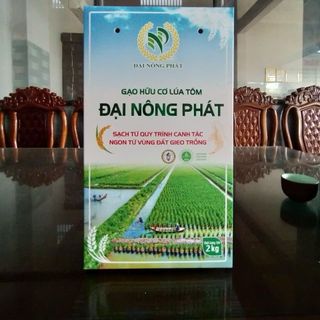 Gạo sạch hữu cơ Đại Nông Phát