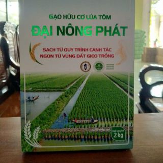 Gạo sạch hữu cơ Đại Nông Phát