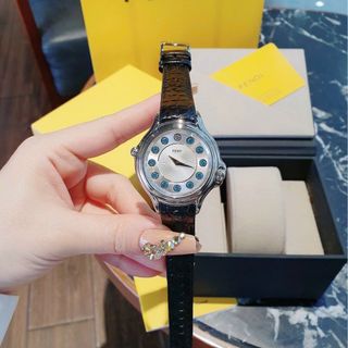 XẢ KHO MÁY THUỴ SĨ ĐỒNG HỒ NỮ SIÊU CẤP PHENDI MẶT ĐÁ XOAY FULLBOX TẶNG DÂY HÃNG