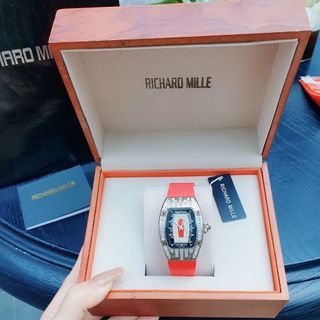 XẢ KHO MÁY THỤY SỸ ĐỒNG HỒ NỮ SIÊU CẤP RITRA MULLER VIỀN PHA LÊ DÂY CAO SU