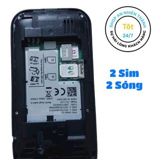 Nokia 2720 Flip màu đỏ hợp con gái hai sim hai sóng dùng cho người già