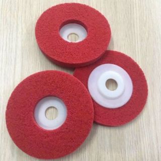 Đĩa Nỉ Đánh Bóng XÁM / ĐỎ / TRẮNG 7P 100mm Chính Hãng