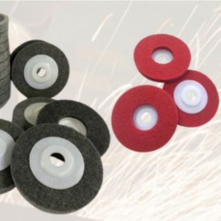 Đĩa Nỉ Đánh Bóng XÁM / ĐỎ / TRẮNG 7P 100mm Chính Hãng