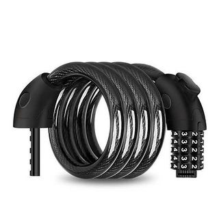 Ổ KHÓA XE ĐẠP XE MÁY 5 SỐ DÂY DÀI 1M2