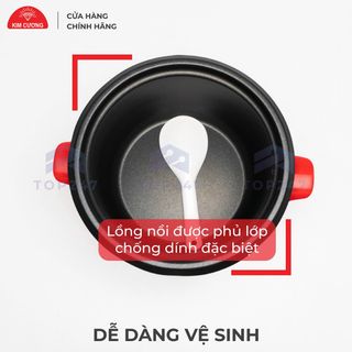 NỒI CƠM ĐIỆN 1,5L KIM CƯƠNG CHỐNG DÍNH NẮP RỜI
