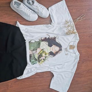 Áo Thun Dáng Rộng 100% Cotton Hàng Dày loại 1