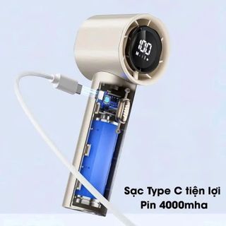QUẠT TÍCH ĐIỆN TURBO CẤP ĐỘ GIÓ MÀN HÌNH LED