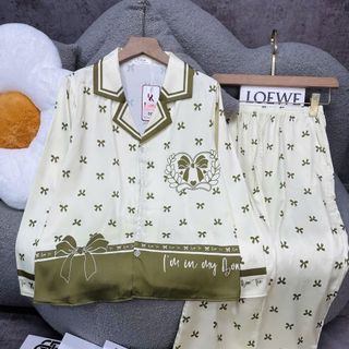 Pijama lụa latin dai tay