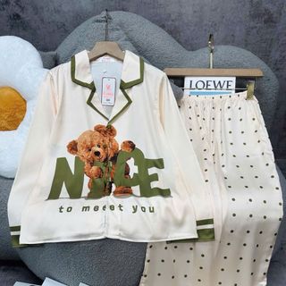 Pijama lụa latin dai tay