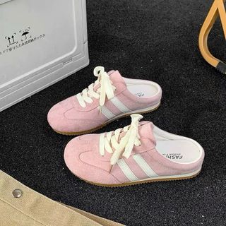 GIÀY SỤC NỮ 2 SỌC MIRA DA LỘN SIÊU NHẸ, MÀU CỰC XINH - PIPI STORE