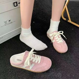 GIÀY SỤC NỮ 2 SỌC MIRA DA LỘN SIÊU NHẸ, MÀU CỰC XINH - PIPI STORE