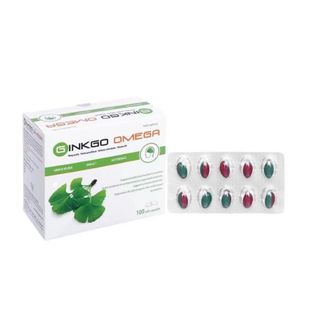 Viên uống hỗ trợ hoạt huyết [Ginkgo Omega] - H/100 viên