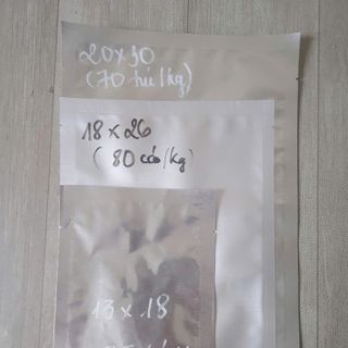 Túi bạc 3 biên nhiều kích thước