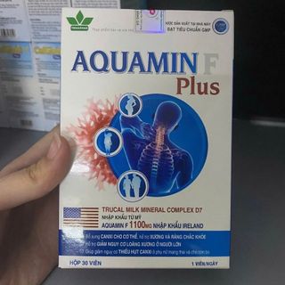 Viên hỗ trợ Bổ Sung Canxi hữu cơ [AquaMin F Plus] - H/30 viên