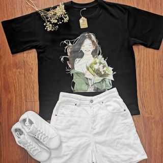 Áo Thun Dáng Rộng 100% Cotton Hàng Dày loại 1