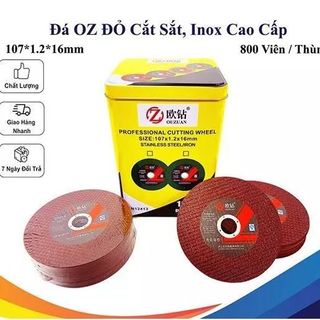 Đá cắt đỏ 1 tấc, 107 giá sỉ theo thùng