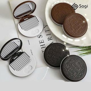 BỘ GƯƠNG LƯỢC HÌNH BÁNH QUY