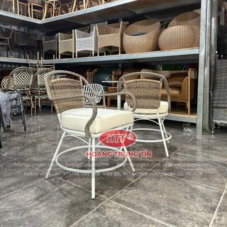 Ghế mây nhựa Decor theo yêu cầu