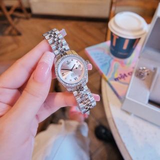 SET ĐỒNG HỒ CAO CẤP VIVIEN TRỌN BỘ TRANG SỨC ĐÁ HỒNG