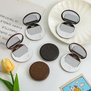 BỘ GƯƠNG LƯỢC HÌNH BÁNH QUY