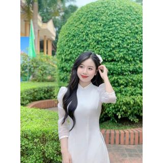 XƯỞNG MAY ÁO DÀI HOÀNG MAI- Áo dài trắng học sinh