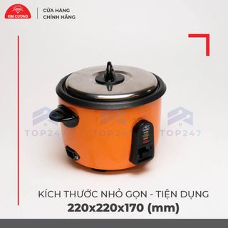 NỒI CƠM ĐIỆN 0.8L KIM CƯƠNG CHỐNG DÍNH NẮP RỜI